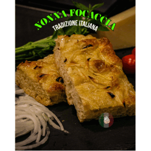 🧅 Focaccia de cebolla, aceite oliva, sal de mar