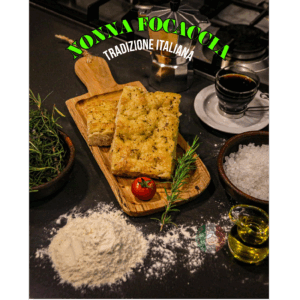 🌿 Focaccia sal de mar romero