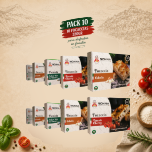 Pack 10 Focaccias ( 220gr Aprox )