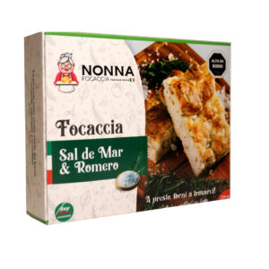 🌿 Focaccia sal de mar romero ( 220gr Aprox)